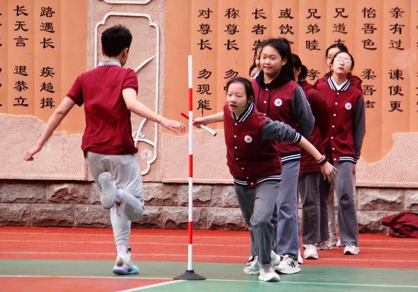 体质健康测试达标运动会